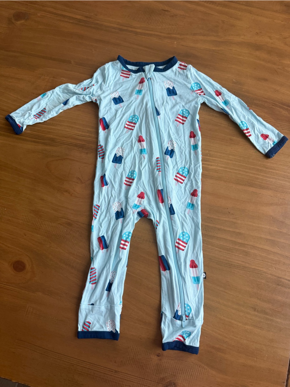 Kyte Baby 4th Of July Popsicle Zipper Pjs